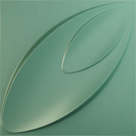 Ekena Millwork 19 5/8in. W x 19 5/8in. H Iris EnduraWall Decorative 3D Wall Panel, Total 32.04 Sq. Ft., 12PK WP20X20IRFSM-CASE-12